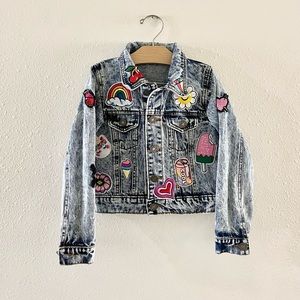 Lola + the boys Jean jacket size kids 6. Amazing condition. Hardly worn.